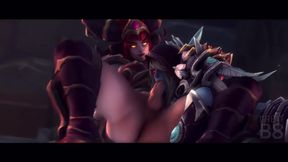 Her Queen II 3D Futanari HD 60fps