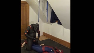 barefoot rubber drone vs spiderman part 2