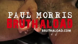 Chris Cronin's hiding a thick black weapon