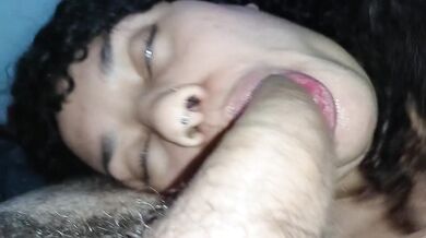 daddy cums on my giant lips, i love drinking milk for breakfast