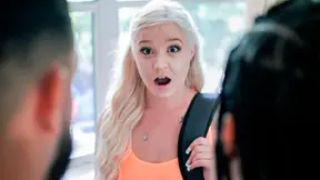 College girl brings her new friend home and dad discovers their fucked up family dynamic