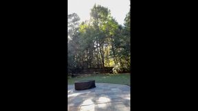 Outside Golden Hour Masturbation