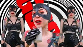 Endless Goon trance mesmerize - CATWOMAN , RUBBER FETISH , GOON, GOONING , GOONER , MESMERIZE, MASK , COSPLAY