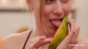 Ersties featuring lady-love's lesbian pussy eating xxx