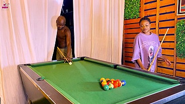Nigerian Snooker Sexcapade outdoor shoot