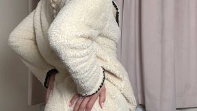 Teasing you in my Fluffy PJs