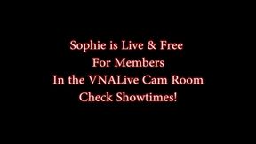 Sophie Dee wants to masturbate for you!