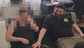 Straight Curious Handyman Came Back to Get His Big Cock Sucked Again