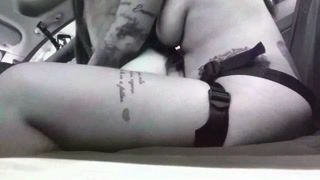 I fuck my girlfriend in the car in front of the Uber driver.