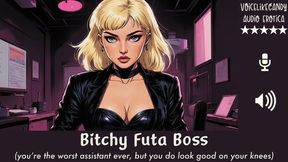 Bitchy Futa Boss [Futanari] [Futa Domme] [Girl Cock] [Submissive Employee] [Sex at Work] [Office Roleplay] [Anal] [Degradation] [Anal Creampie]
