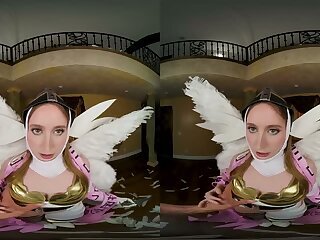 Laney Grey As DIGIMON's ANGEWOMON Has Incredible Hunger For Cock