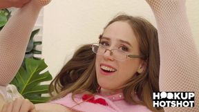 Shy Jackie Hoff Loves to Get Anal Fucked by Dorian Del Isla!