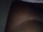 Sneaky undercover pussy play next to boyfriend mini clip