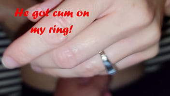 I got cum on Nikki&#039_s wedding ring