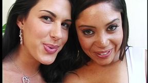 luccia and nikki loren share talon s big cock threesome