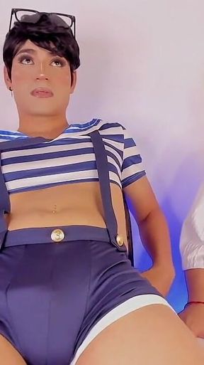 Femboy Ken Becomes the Perfect Slut of Tomas' White Cock