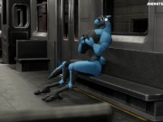 Synth Robot POV Muscle Growth Animation