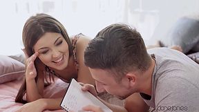 Hot Russian babe fucks with tutor