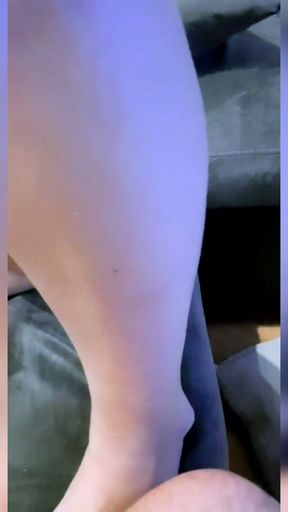 I dildo myself in front of strangers   Clip 1