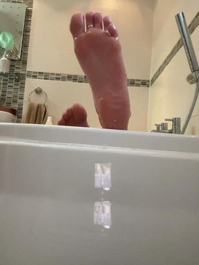 Soapy soles ignore  🧼