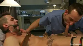 Phenix Saint gets his cock sucked and his ass fucked like never before