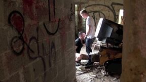 fucking arab boy outdoor by blond twink