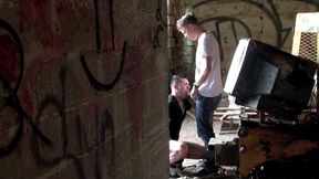 fucking arab boy outdoor by blond twink