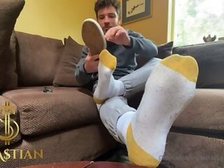 My friend put me under his smelly, stinky socks.