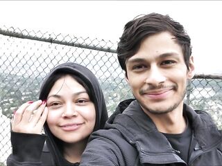 Amateur Couple Ends Hike with Blowjob and Facial