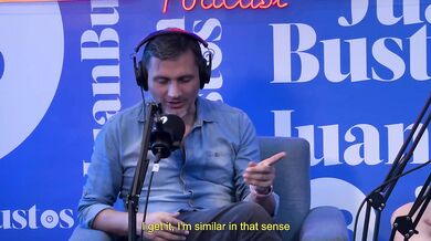 Petite influencer got her tits gushed on during live podcast