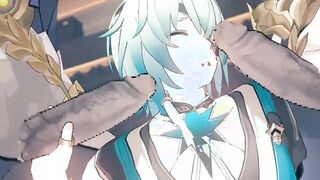 Mob x Anaxa - Honkai Starlet Ride Yaoi