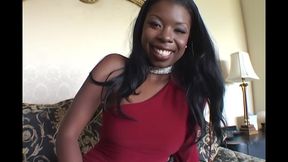 simone west has a black and white threesome