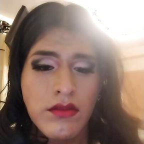 Crossdresser in public with - My First Tattoo - Anal Sissy Crossdresser Femboy