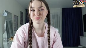 Valeria Sladkih enjoys books and intimate moments with her stepsister