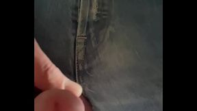 I love my ass and cock in my jeans