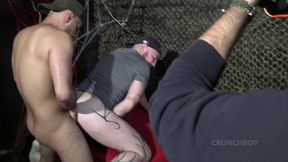 bareback porn in club cruising from barcelone with pornstars