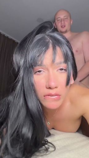 Anal - Cofla24cm Shoves His Huge Cock Deep in My Ass and My Tight Little Hole Got Stretched!!!