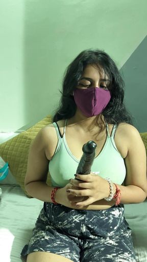 Solo Sex with Dildo