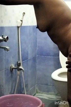 Tamil Couple Bathing Doggy Fuck