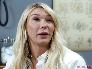 My tranny doctor loves to use her ramrod