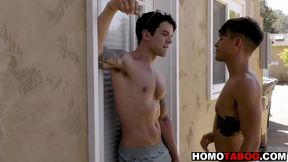 Jock Fucks Stepbrother Bareback In Hot Taboo Anal Scene