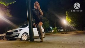 chupando o casado na praca