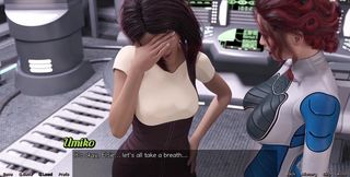 Stranded in Space - Lesbian Makeout Session