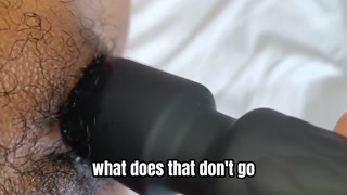 Twerking NAKED ASS AND vibrator LOUD MOANS (full video)