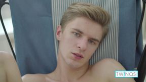 Blonde Alexander S Slow Edge And Thick Creamy Abs Cum!