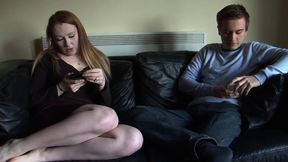 Horny brunette gets banged hard