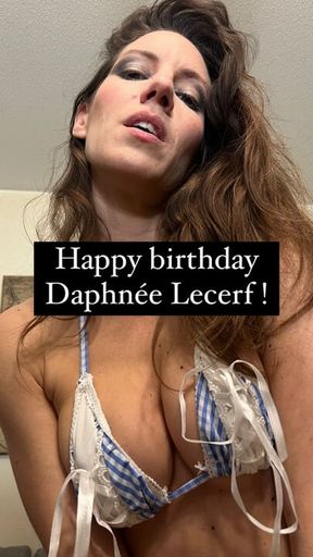 Daphnee Lecerf and Lety Howl give hot double blowjob to their stepbro Gian