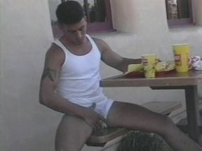 Young Latino Marine
