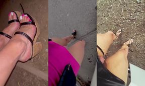 Use me as your fuck doll dressed in heels big cock worshipping painted toes