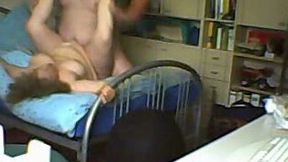 Plump German friend bangs his mature BBW wife mish style - homemade